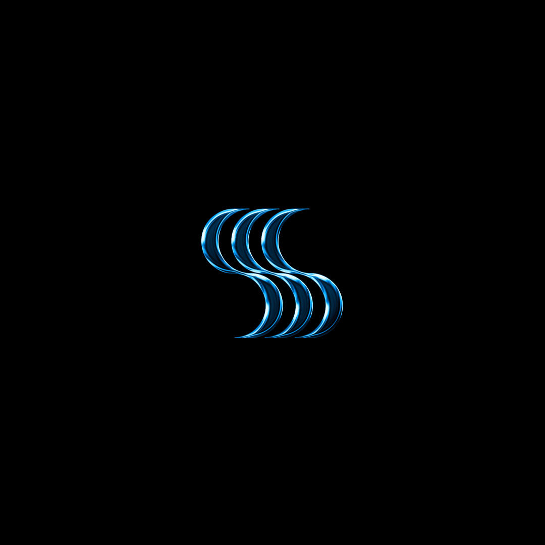 Letter S Logo Design Monogram Mark